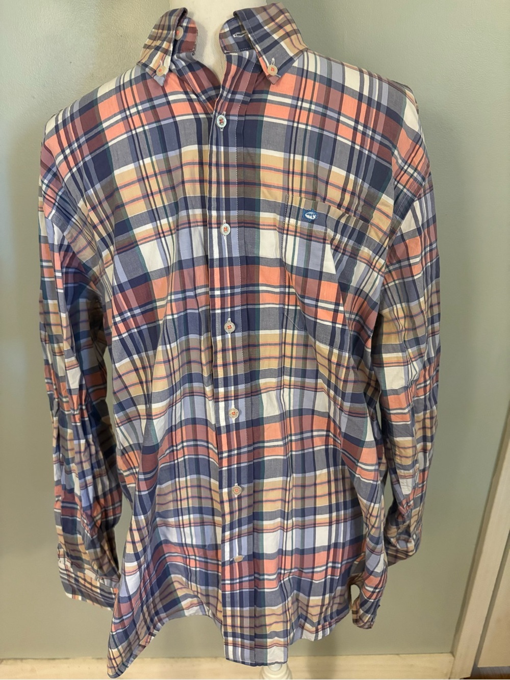 Southern Tide Plaid Button Down